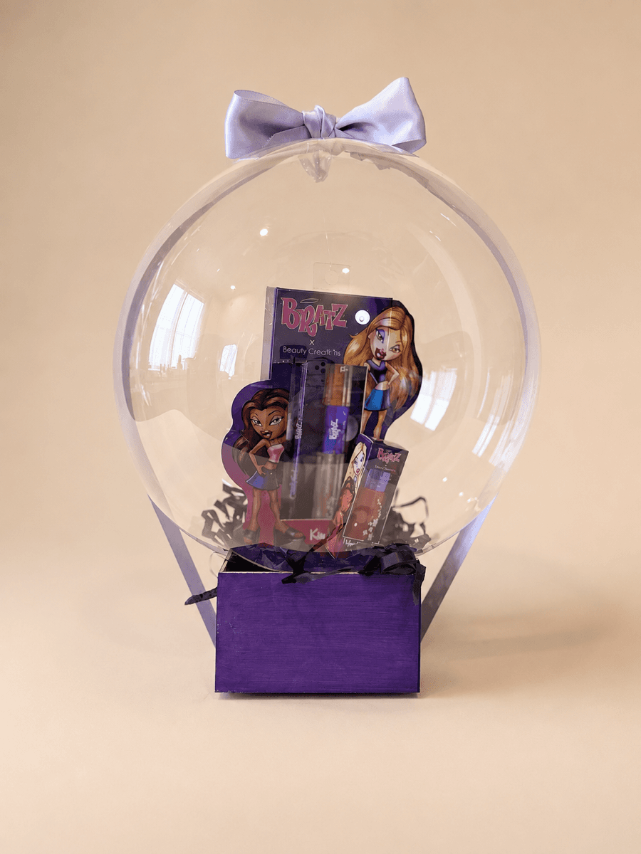 Maquillaje Bratz en globo burbuja